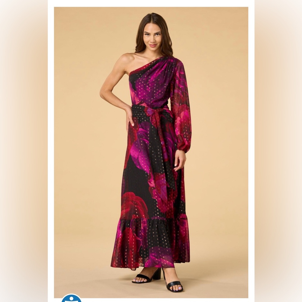 One sleeved Maxi Dress. New without tags